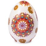 Шкатулка 15см "Яйцо", Фарфор, LAMART, Италия