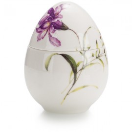 Шкатулка 9см "Яйцо", Фарфор, LAMART, Италия