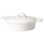 Блюдо для запекания с крышкой 25см "Аспен", Фарфор, Lenox, США