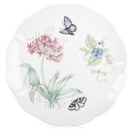 Тарелка обеденная 27,5см "Бабочки на лугу", Фарфор, Lenox, США
