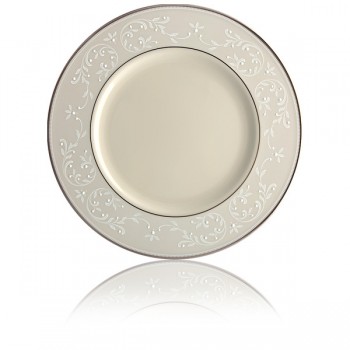Тарелка акцентная 23см "Чистый жемчуг", Фарфор, Lenox, США