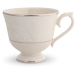 Чашка чайно-кофейная 180мл "Чистый жемчуг", Фарфор, Lenox, США