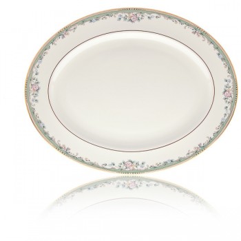 Блюдо овальное 40,5см "Весенняя аллея", Фарфор, Lenox, США