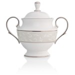 Сахарница 14,5см "Чистый опал", Фарфор костяной, Lenox, США