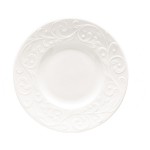 Тарелка десертная 16,5см "Чистый опал, рельеф", Фарфор, Lenox, США