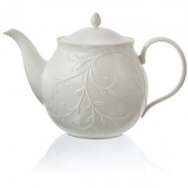 Чайник 1,7л "Чистый опал, рельеф", Фарфор, Lenox, США Чайник 1,7л "Чистый опал, рельеф", Фарфор, Lenox, США