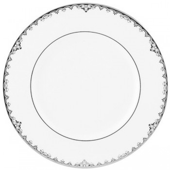 Тарелка акцентная 23см "Федеральный, платиновый кант", Фарфор, Lenox, США