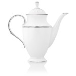 Кофейник 1,4л "Федеральный, платиновый кант", Фарфор, Lenox, США