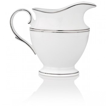 Молочник 230мл "Федеральный, платиновый кант", Фарфор, Lenox, США