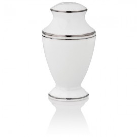 Солонка 9,5см "Федеральный, платиновый кант", Фарфор, Lenox, США Солонка 9,5см "Федеральный, платиновый кант", Фарфор, Lenox, США