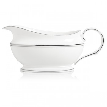 Соусник 470мл "Федеральный, платиновый кант", Фарфор, Lenox, США