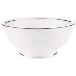 Салатник круглый 21,5см "Федеральный, платиновый кант", Фарфор, Lenox, США