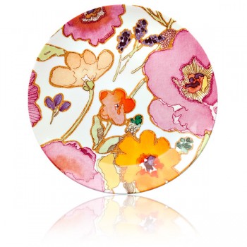 Тарелка акцентная для десерта 23см "Разноцветье", Фарфор, Lenox, США