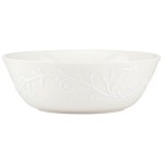 Салатник круглый 20см "Чистый опал, рельеф", Фарфор, Lenox, США
