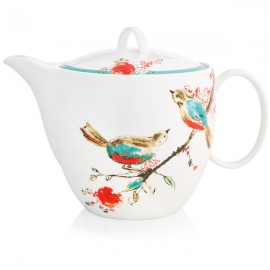 Чайник 1,9л "Щебетание птиц", Фарфор, Lenox, США Чайник 1,9л "Щебетание птиц", Фарфор, Lenox, США