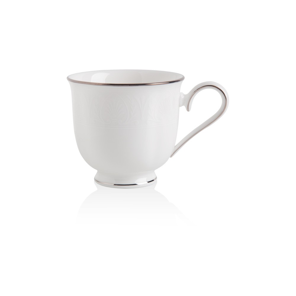Чашка чайная 180мл "Ханна, платиновый кант", Фарфор, Lenox, США