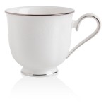 Чашка чайная 180мл "Ханна, платиновый кант", Фарфор, Lenox, США