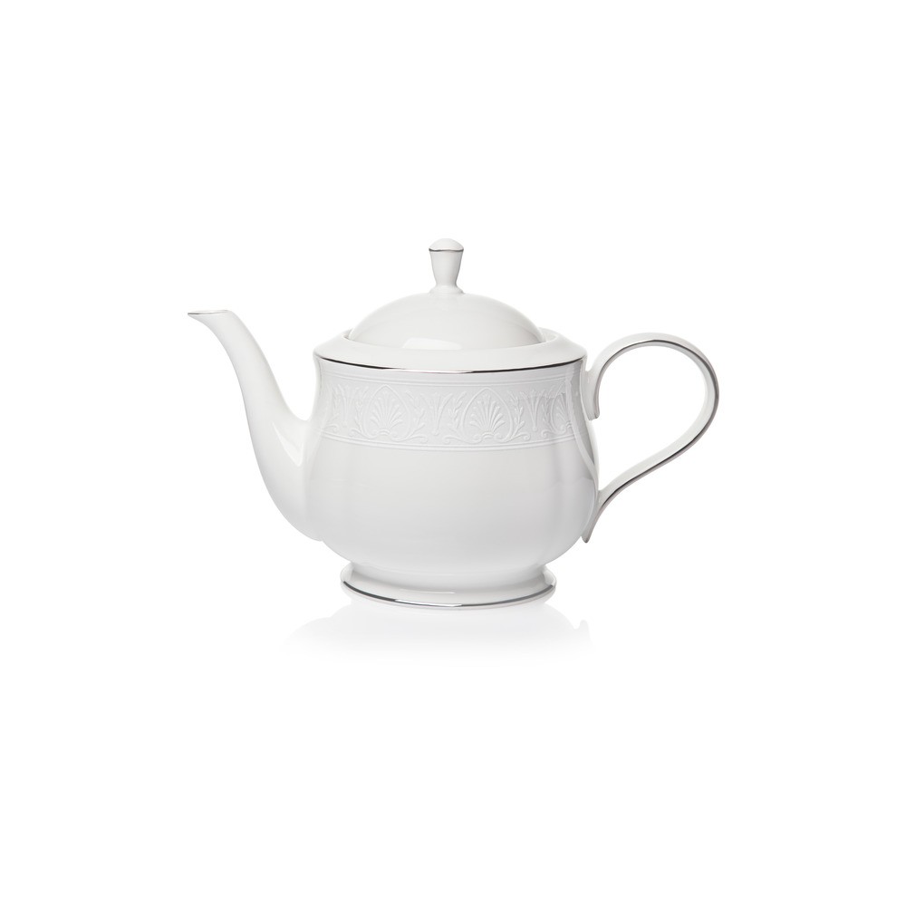Чайник 1,2л "Ханна, платиновый кант", Фарфор, Lenox, США