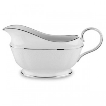 Соусник 475мл "Ханна, платиновый кант", Фарфор, Lenox, США