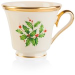 Чашка чайная 180мл "Новогодние праздники", Фарфор, Lenox, США