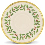 Блюдце для чашки чайной 15см "Новогодние праздники", Фарфор, Lenox, США