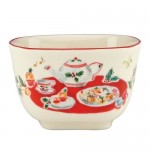 Чаша для орешков 10см "Новогодние праздники", Фарфор, Lenox, США