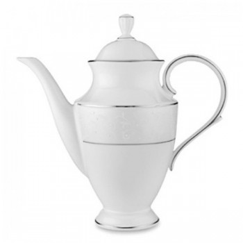 Кофейник 1,4л "Чистый опал", Фарфор костяной, Lenox, США