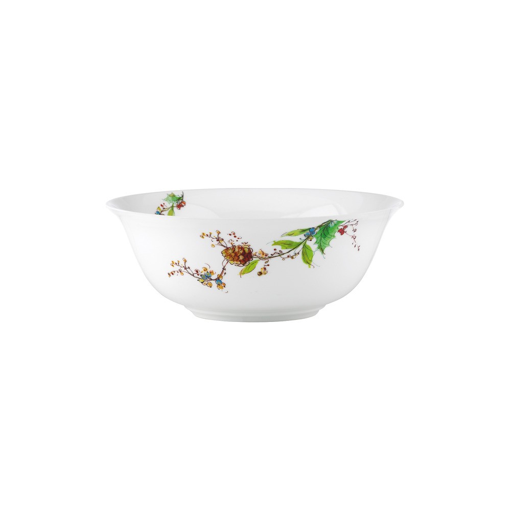 Салатник круглый 23см "Рождественская песенка", Фарфор, Lenox, США