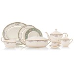 Сервиз столовый 6/30 "Весенняя аллея", Фарфор, Lenox, США