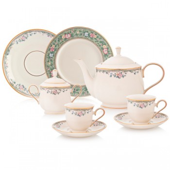 Сервиз чайный 6/21 "Весенняя аллея", Фарфор, Lenox, США
