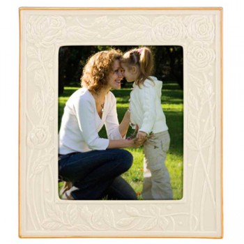 Рамка для фото 20х25см "Кремовая роза", Фарфор, Lenox, США