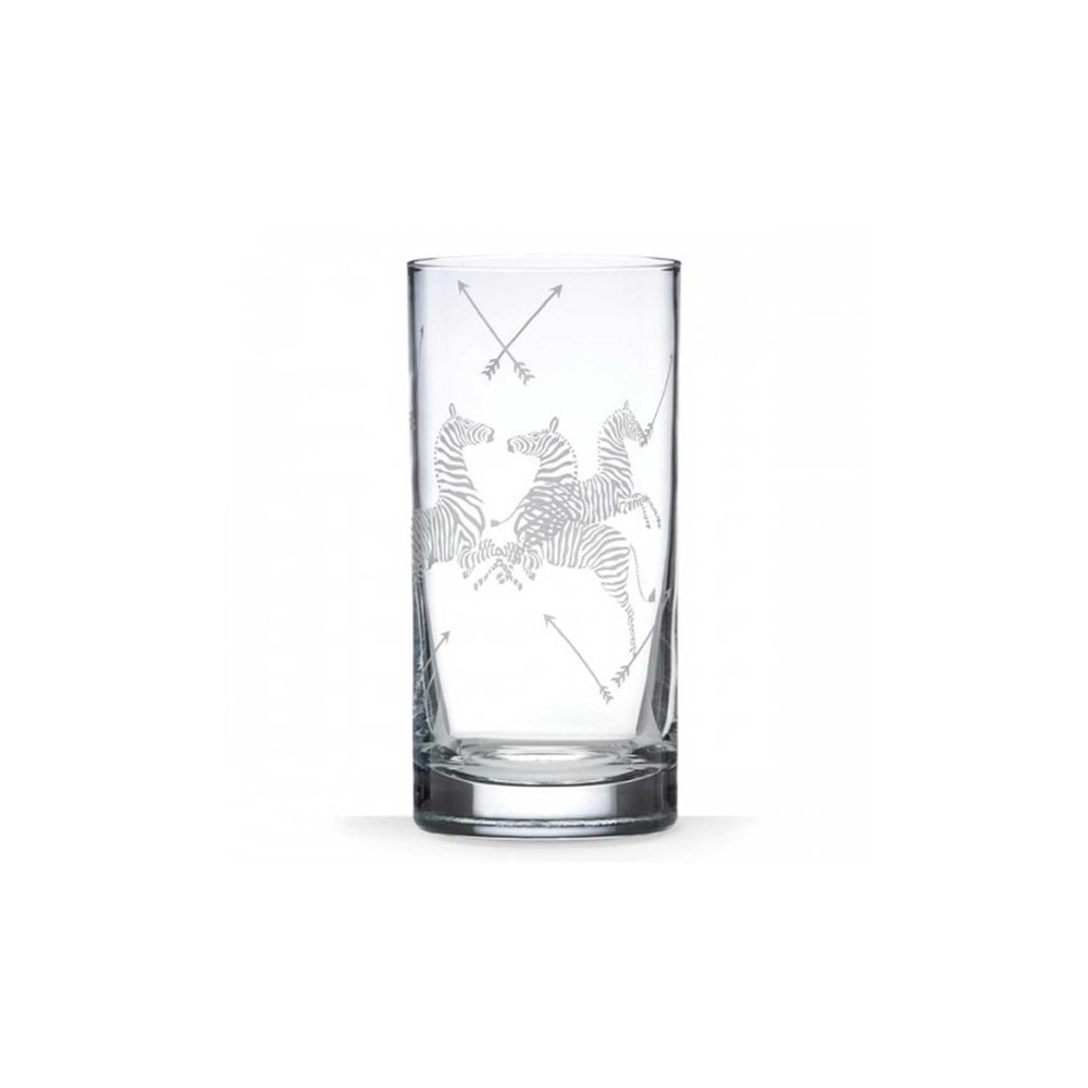 Набор из 2 стаканов для воды 470мл "Зебры, Скаламандре", Хрусталь, Lenox, США