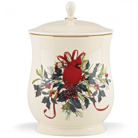 Банка для печенья 23см "Кардинал", Фарфор, Lenox, США
