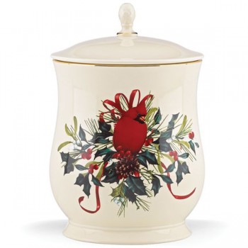 Банка для печенья 23см "Кардинал", Фарфор, Lenox, США