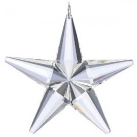 Украшение новогоднее 9см "Звезда", Стекло, Lenox, США