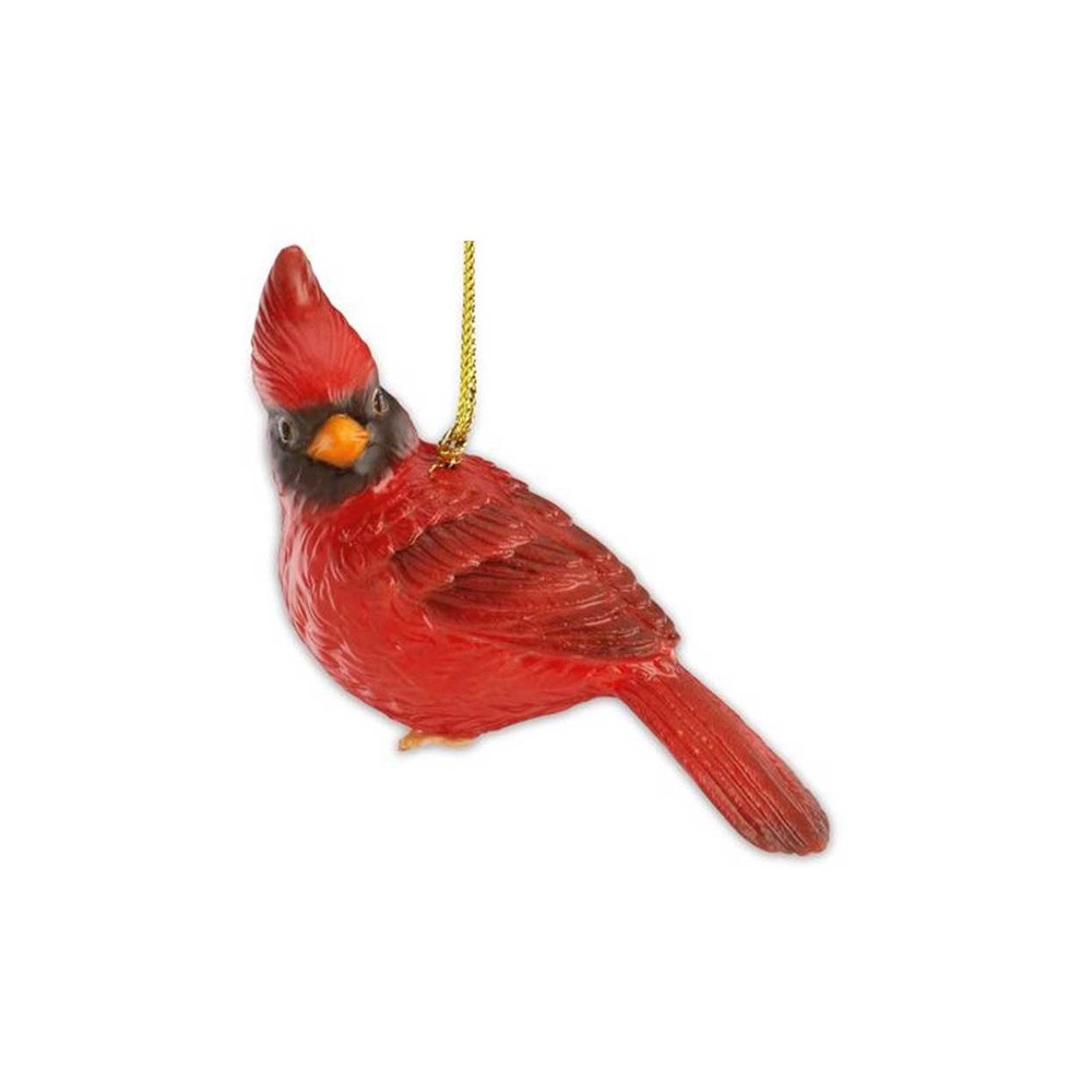 Украшение новогоднее "Птичка кардинал", Фарфор, Lenox, США