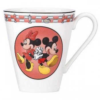 Кружка детская "Микки и Мини", Фарфор, Lenox, США