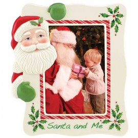 Рамка для фото 24см "Дед Мороз", Фарфор, Lenox, США