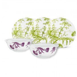 Сервиз столовый 6/26 "Шелковая сказка, Скаламандре", Фарфор, Lenox, США Сервиз столовый 6/26 "Шелковая сказка, Скаламандре", Фарфор, Lenox, США