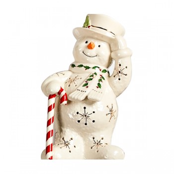 Фигурка 20см "Снеговик" (светящаяся), Фарфор, Lenox, США