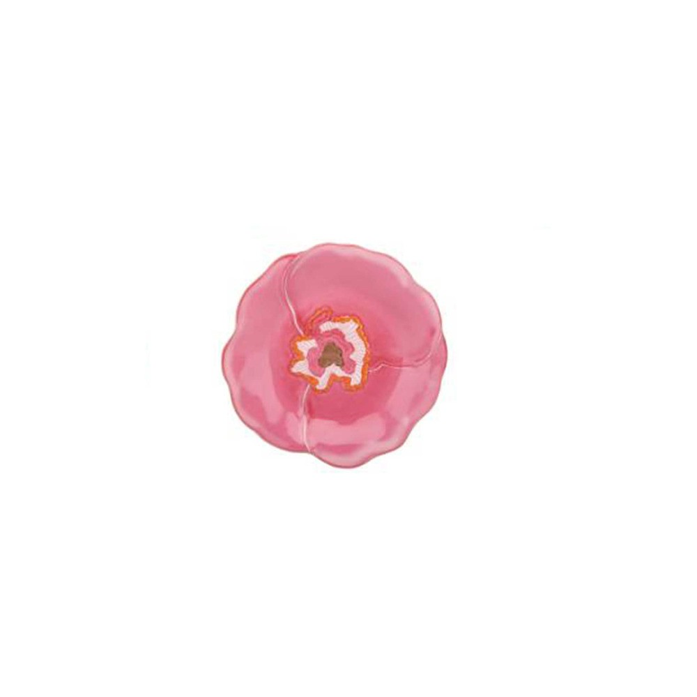 Тарелка акцентная 18см "Цветок" "Разноцветье" (фуксия), Фарфор, Lenox, США