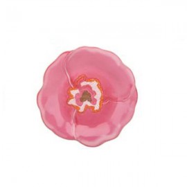 Тарелка акцентная 18см "Цветок" "Разноцветье" (фуксия), Фарфор, Lenox, США