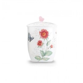 Банка 20см "Бабочки на лугу", Фарфор, Lenox, США