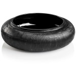 Чаша 29см "Донна Каран" (черная), Стекло, Lenox, США
