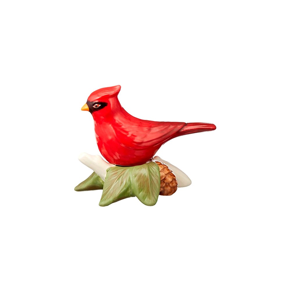 Набор из солонки и перечницы 7,5см "Кардинал" (птички), Фарфор, Lenox, США