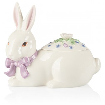 Шкатулка 18см "Весенний кролик", Фарфор, Lenox, США