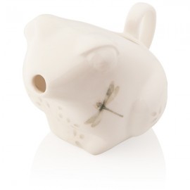 Молочник 10см "Бабочки на лугу" (лягушка), Фарфор, Lenox, США Молочник 10см "Бабочки на лугу" (лягушка), Фарфор, Lenox, США