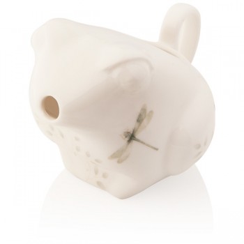 Молочник 10см "Бабочки на лугу" (лягушка), Фарфор, Lenox, США