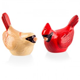 Набор из солонки и перечницы 8см "Кардинал", Фарфор, Lenox, США