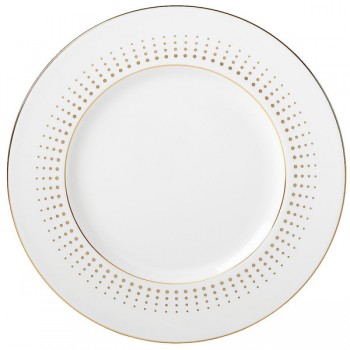 Тарелка акцентная "Золотой водопад" 23см, Фарфор, Lenox, США